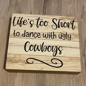 Wooden Sign